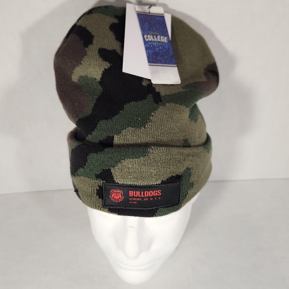 NWT Unisex University Of Georgia Bulldogs Nike Cuffed Beanie - Picture 4 of 7